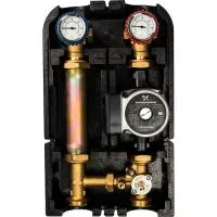 STOUT SDG-0007-002502 Насосная группа со смесителем 1" с насосом Grundfos UPSO 25-65 29 kW (DT10 гр. Цельс) 