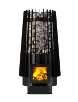Дровяная банная печь Grill'D Cometa Vega 180 Long Pro(со стеклом)