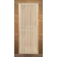 Дверь для бани деревянная