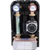 Насосная группа STOUT SDG-0038 с теплообменником 28 пластин,с насосом Grundfos UPSO 25-65 в теплоизоляции SDG-0038-282502