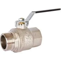 STOUT Кран SVB-0003-000032 шаровой полнопроходной, ВР/НР, ручка рычаг 1 1/4 