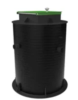 ВЕРТИКАЛЬНАЯ СТАНЦИЯ БИОЛ. ОЧИСТКИ KANN X - 4 M, 3-4 чел. ввод 90см, самотечный / принудительный